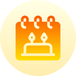 Birthday cake icon