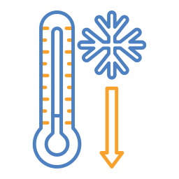 lage temperatuur icoon