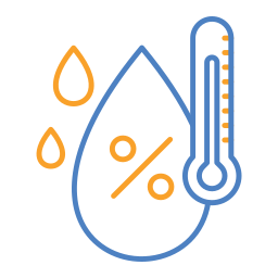 wilgotność ikona