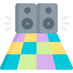 Dance floor icon