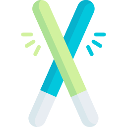 Glow sticks icon