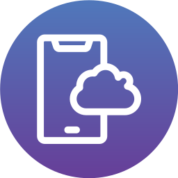 Cloud computing icon