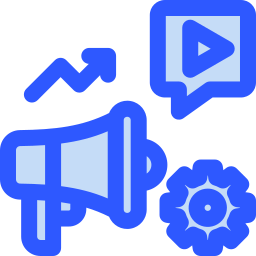 Video advertising icon