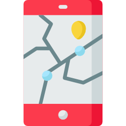 geographisches positionierungs system icon