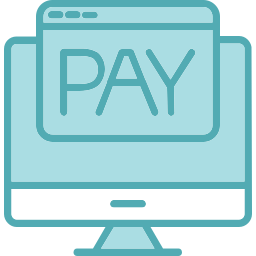 Online payment icon