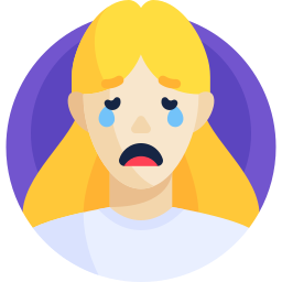 Crying icon