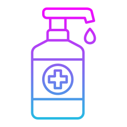 Hand sanitizer icon