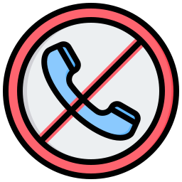 No phone icon