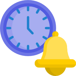 Wall clock icon