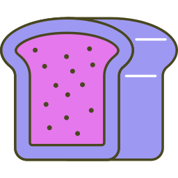 pane abbrustolito icona