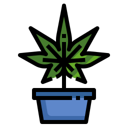 Pot plant icon