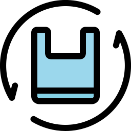 recycelte tasche icon