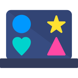 Shape toy icon