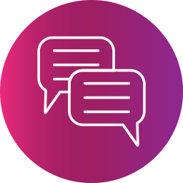 Bubble chat icon