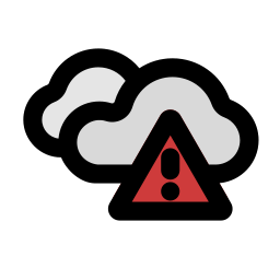 alerta meteorológico Ícone