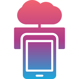 mobile cloud icon