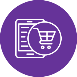 Online shop icon