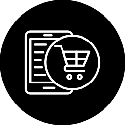 Online shop icon