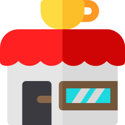 Coffee shop icon