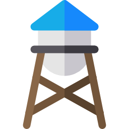 Water tower icon