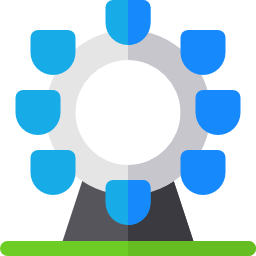 Ferris wheel icon