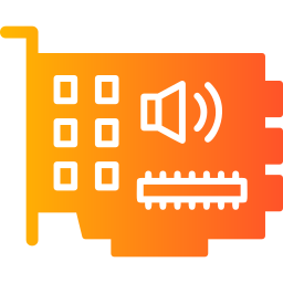 Sound card icon