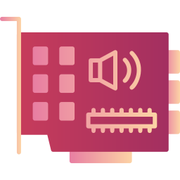 Sound card icon