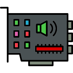 Sound card icon