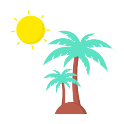 Palm tree icon