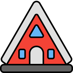 Frame house icon