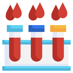 Blood test icon