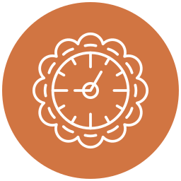 Wall clock icon