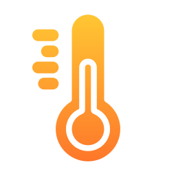 Temperature reading icon