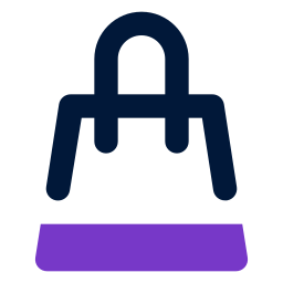 Shopping bag icon