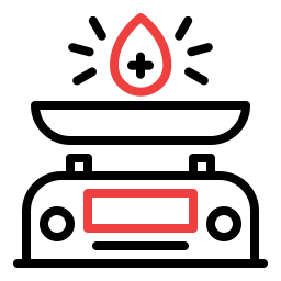 Blood donation icon