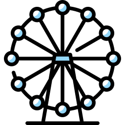 roda gigante Ícone
