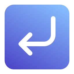 Turn left icon