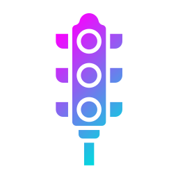 Traffic lights icon