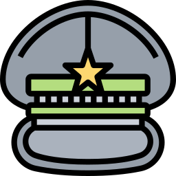 militärischer hut icon