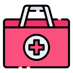 First aid kit icon