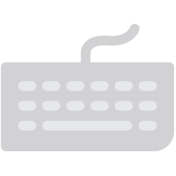 Computer keyboard icon