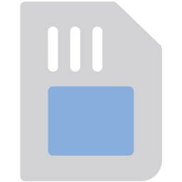 Mini sd card icon