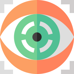 Eye scanner icon