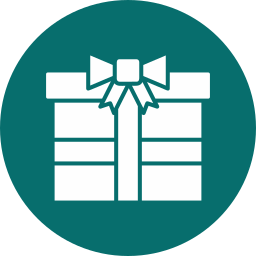 Gift box icon