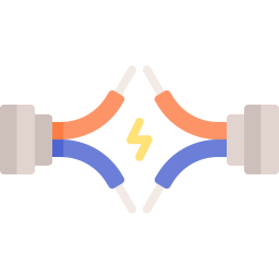 Сломанный провод иконка