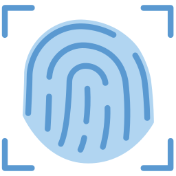 finger scan icon