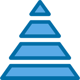 pyramidendiagramm icon