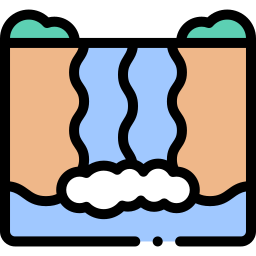 Waterfall icon