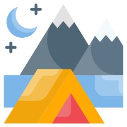 Beach hut icon