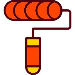 Малярный валик иконка